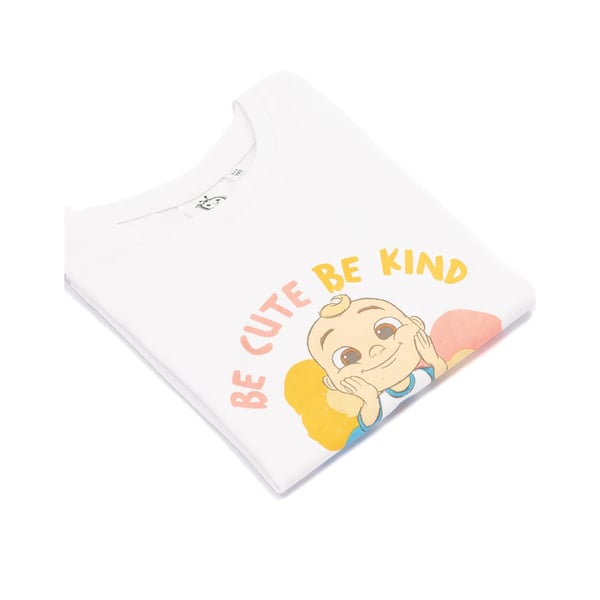 Cocomelon Girls Be Cute Be Kind Long-Sleeved T-Shirt