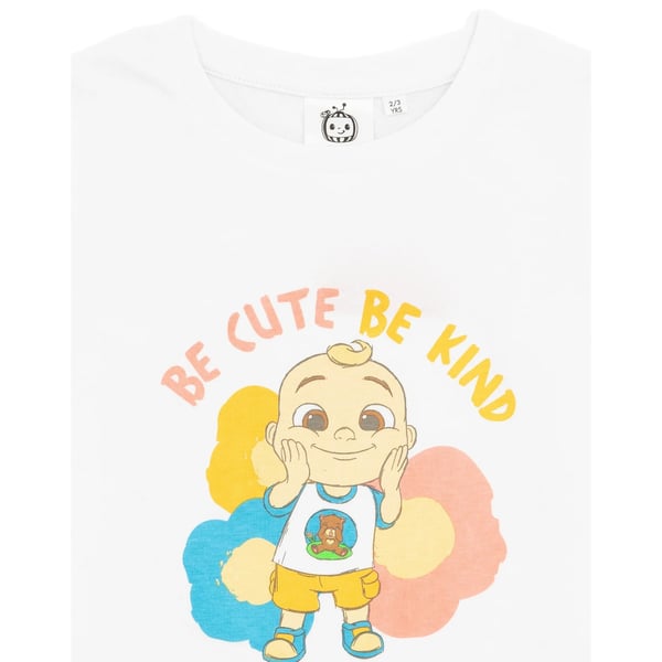 Cocomelon Girls Be Cute Be Kind Long-Sleeved T-Shirt