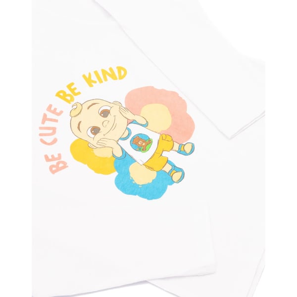 Cocomelon Girls Be Cute Be Kind Long-Sleeved T-Shirt