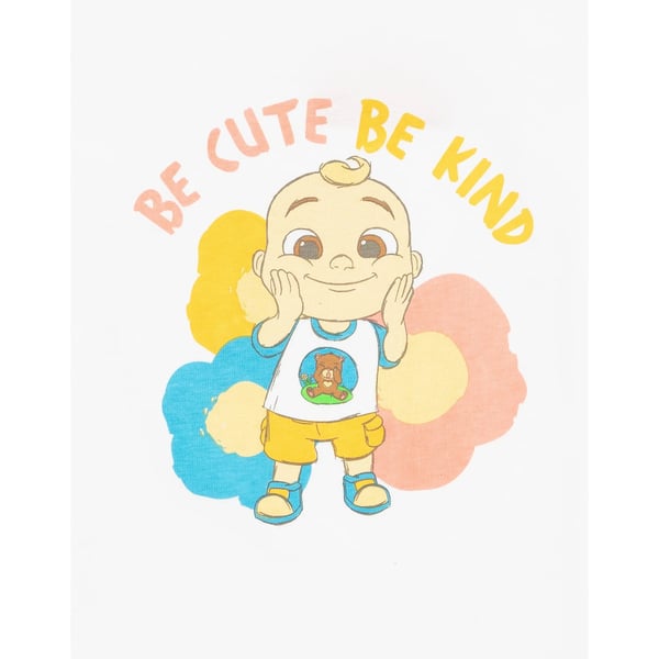 Cocomelon Girls Be Cute Be Kind Long-Sleeved T-Shirt