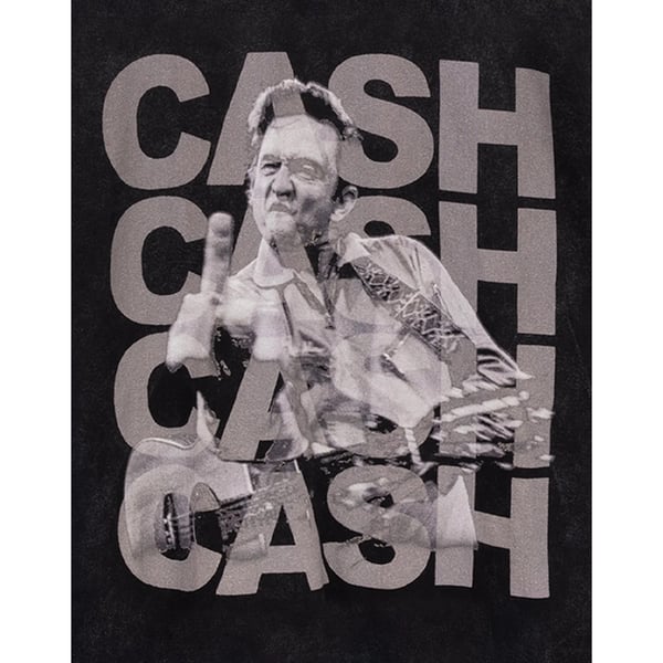 Johnny Cash Unisex Adult Photograph T-Shirt