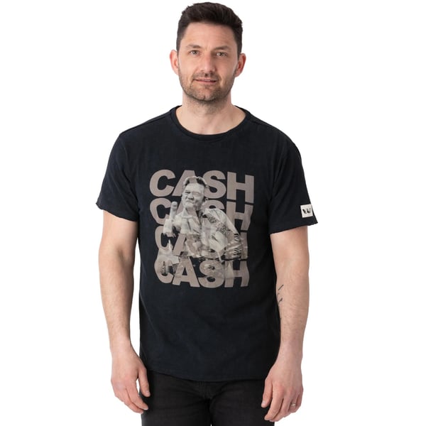 Johnny Cash Unisex Adult Photograph T-Shirt
