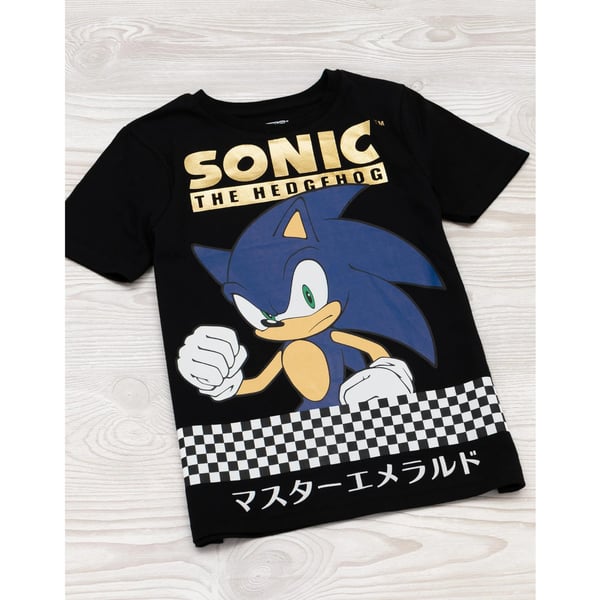 Sonic The Hedgehog Boys Japanese T-Shirt