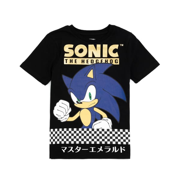 Sonic The Hedgehog Japansk T-shirt til drenge Sonic The Hedgehog Japansk T-shirt til drenge