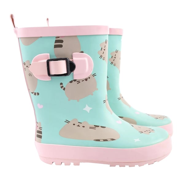 Pusheen Girls Repeat Print Wellington Boots