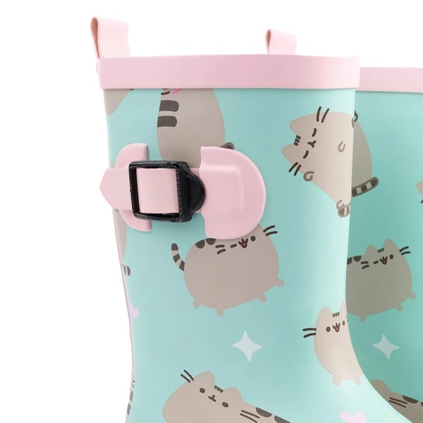 Pusheen Girls Repeat Print Wellington Boots
