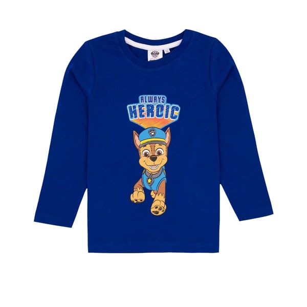 Paw Patrol Pojkar Alltid Hjältemodig Långärmad T-shirt