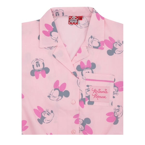 Disney Kortærmet Minnie Mouse-pyjamassæt til piger