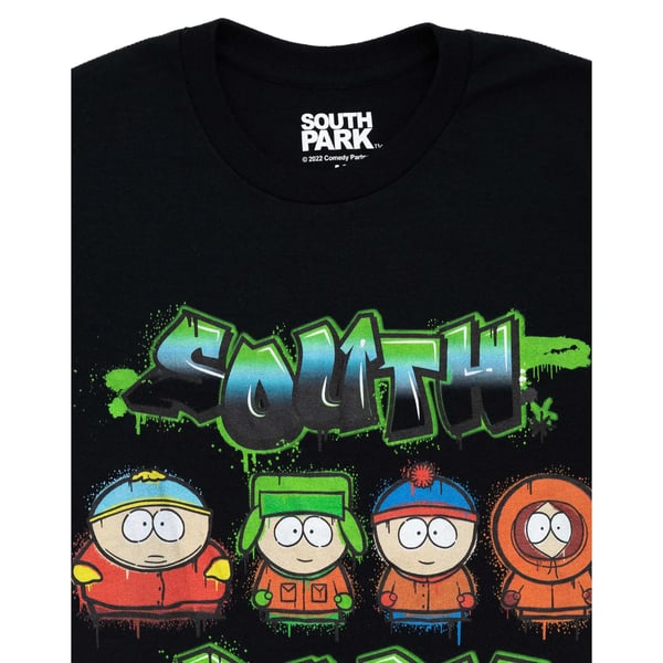 South Park Mens Graffiti T-Shirt