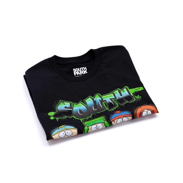 South Park Mens Graffiti T-Shirt