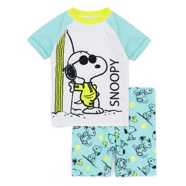 Snoopy Childrens/Kids Two Piece Swim Set