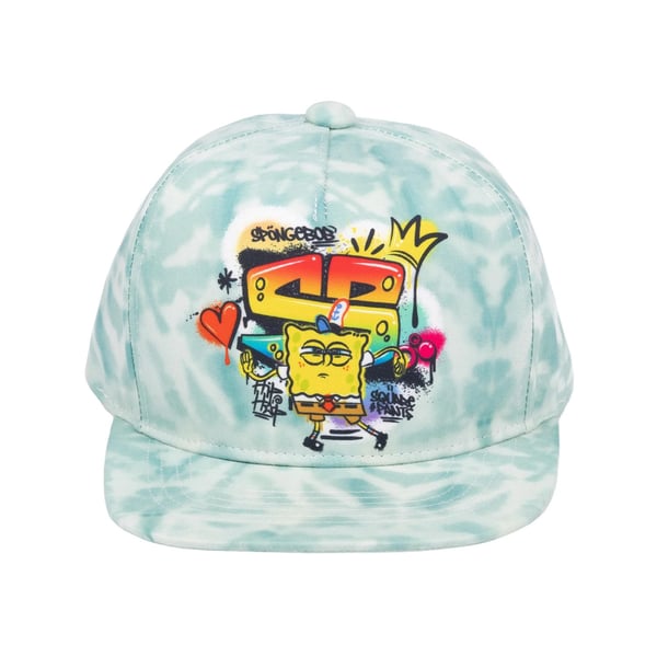 SpongeBob SquarePants Boys Tie Dye Snapback Cap