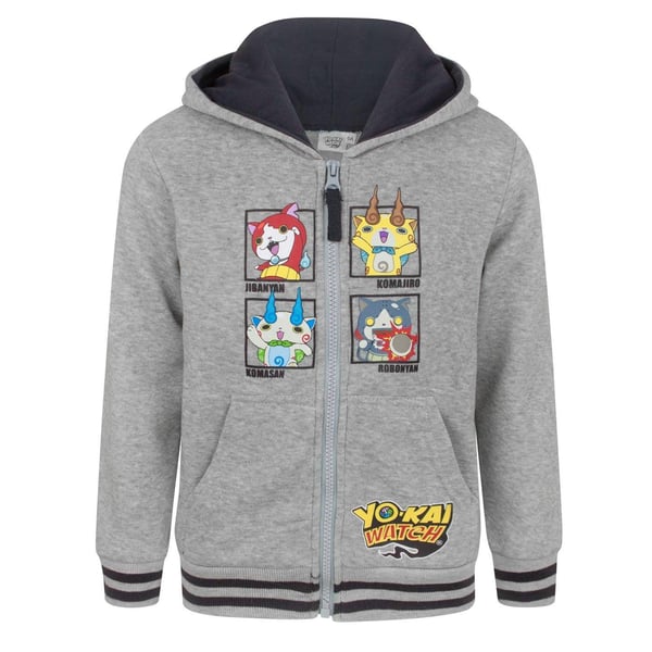 Yo-Kai Watch Boys Characters Full Zip Hoodie