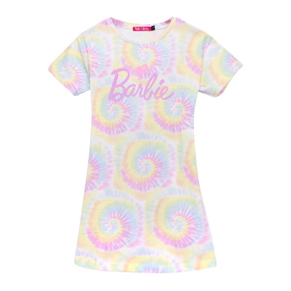 Barbie Girls Open Back T-Shirt Dress (Pack of 2)