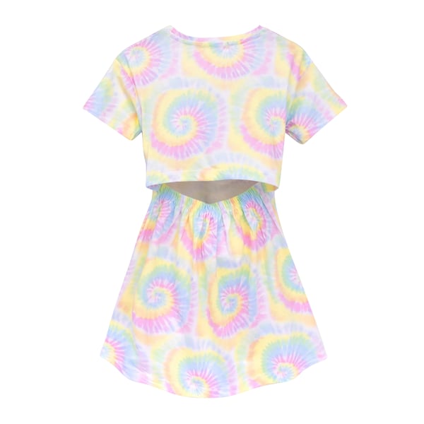 Barbie Girls Open Back T-Shirt Dress (Pack of 2)