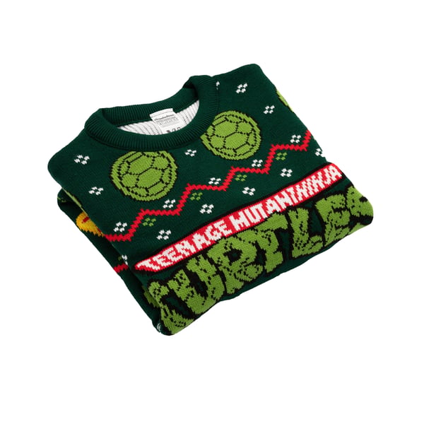 Teenage Mutant Ninja Turtles Mens Knitted Jumper