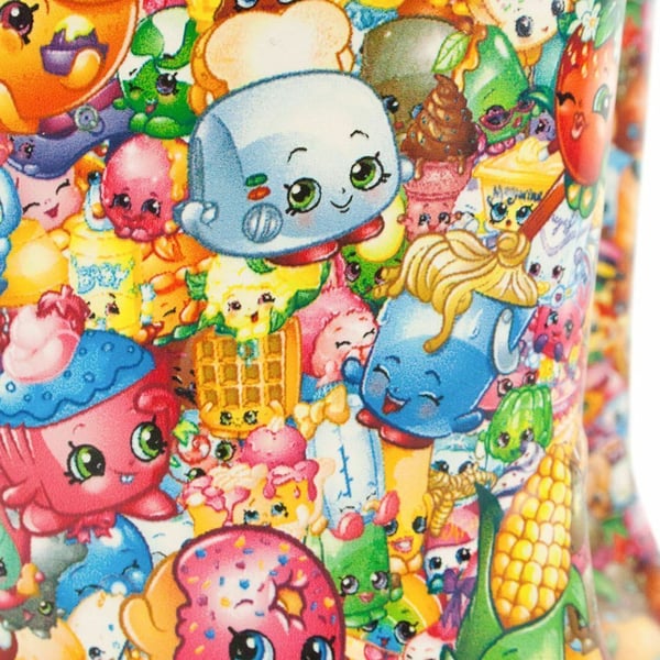Shopkins tyttöjen kokopainetut kumisaappaat