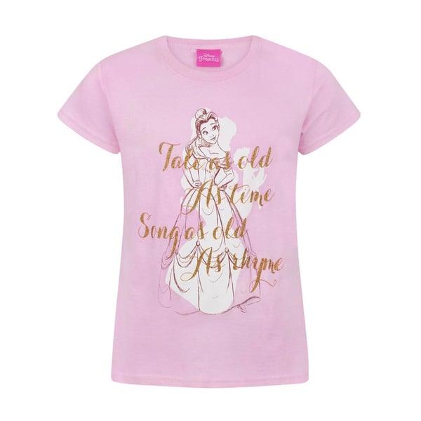 Beauty And The Beast Piger prinsesse T-shirt