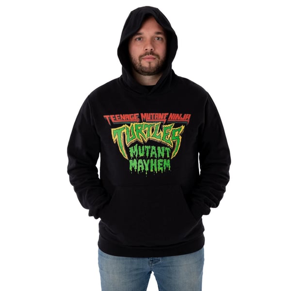 Teenage Mutant Ninja Turtles: Mutant Mayhem Mens Logo Hoodie