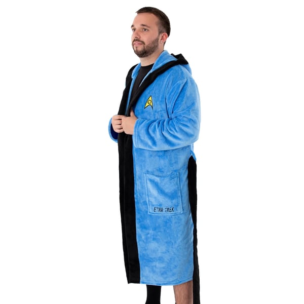 Star Trek Mens Logo Dressing Gown