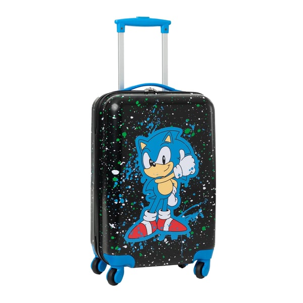 Sonic The Hedgehog 4 Wheeled Cabin Bag