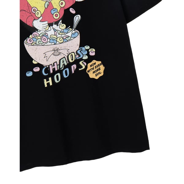 Sonic The Hedgehog Mens Chaos Hoops T-Shirt
