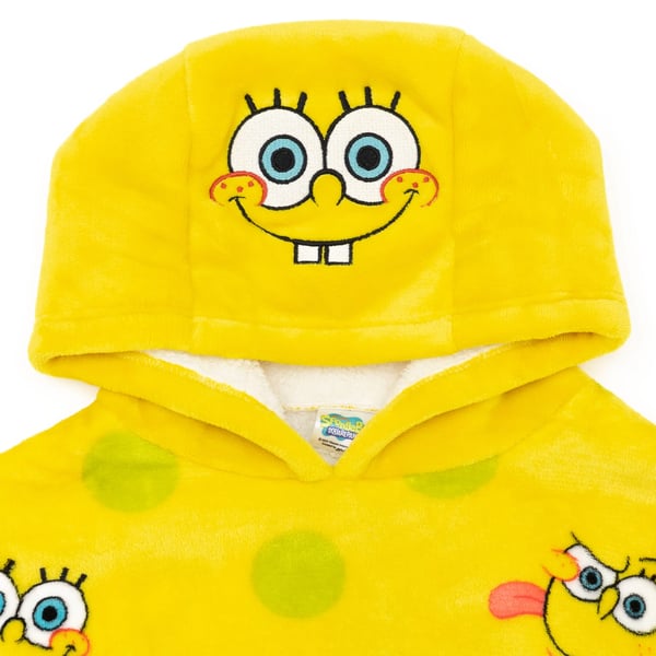 SpongeBob SquarePants Childrens/Kids Hoodie Blanket