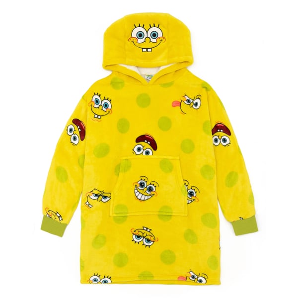 SpongeBob SquarePants Childrens/Kids Hoodie Blanket