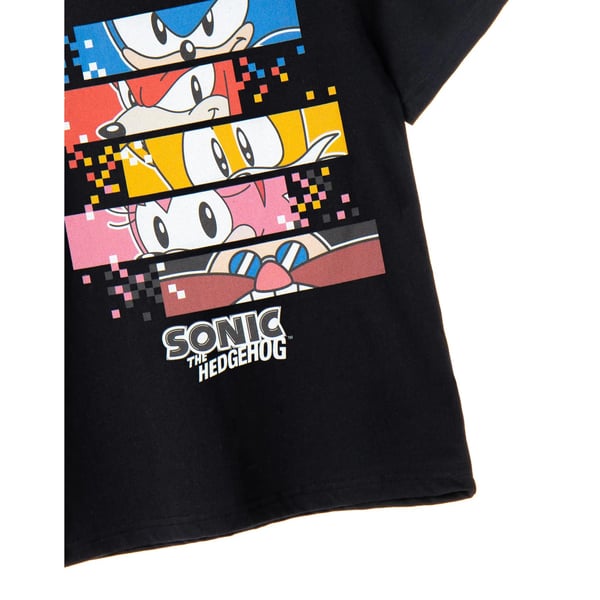 Sonic The Hedgehog Boys Pixel T-Shirt