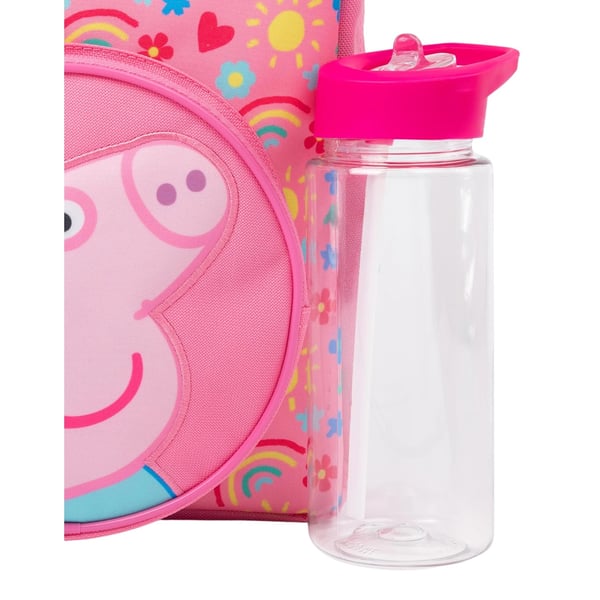 Peppa Pig Logoryggsäck Set