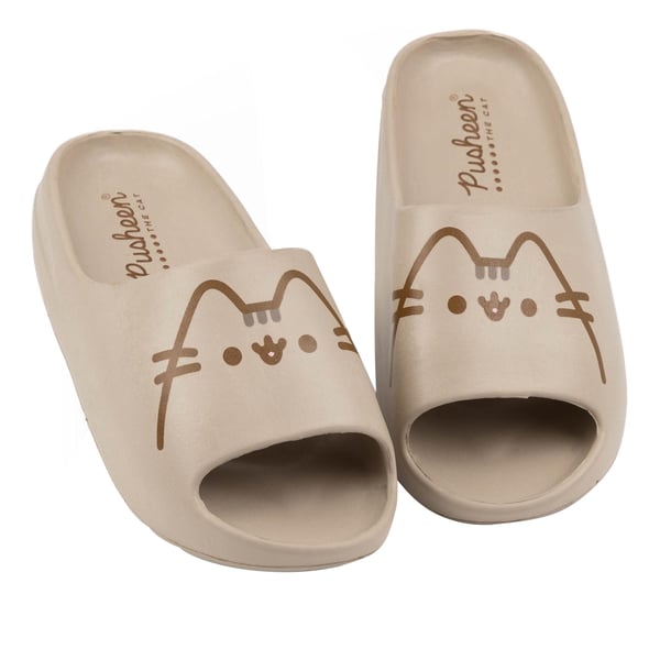 Pusheen Womens/Ladies Moulded Footbed Sliders
