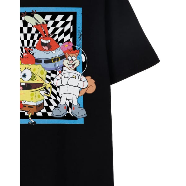 SpongeBob SquarePants Mens Group Shot Short-Sleeved T-Shirt
