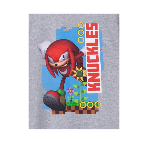 Sonic The Hedgehog Lasten/Nuorten Knuckles lyhythihainen T-paita