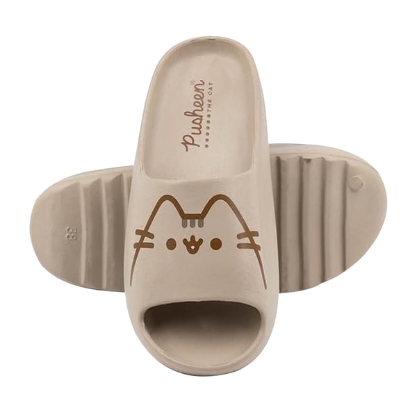 Pusheen Girls Moulded Footbed Sliders