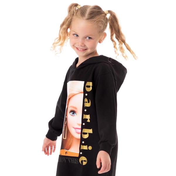 Barbie-tyttöjen motivoiva hupparimekko