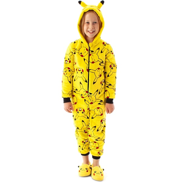 Pokemon Childrens/Kids Pikachu All-In-One Nightwear