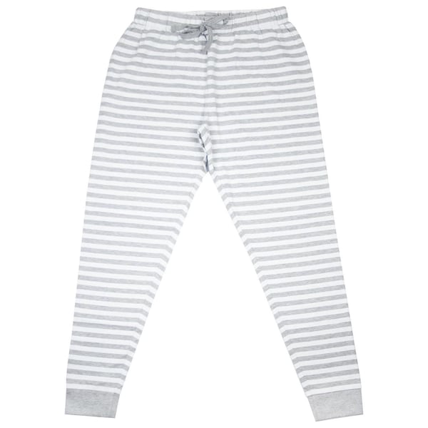 Randiga loungebyxor för vuxna unisex