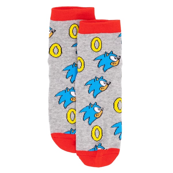 Sonic The Hedgehog Boys Socks Set (Pack of 5)