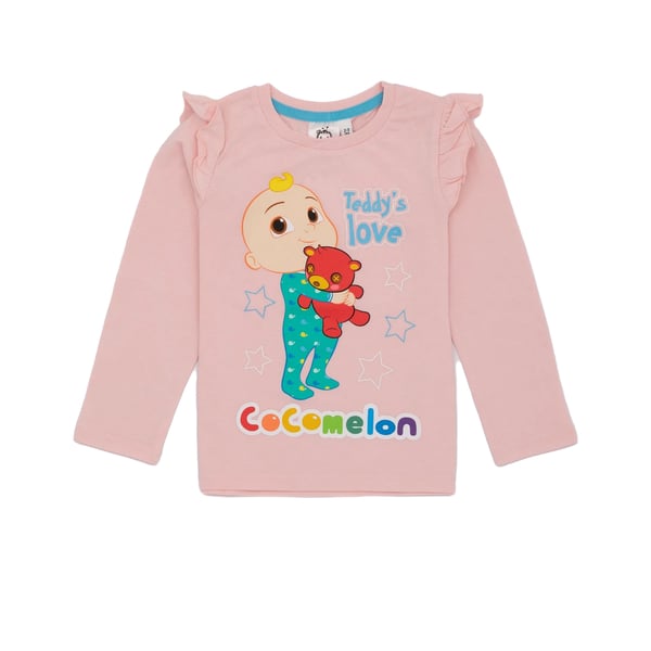 Cocomelon Girls Long-Sleeved Pyjama Set