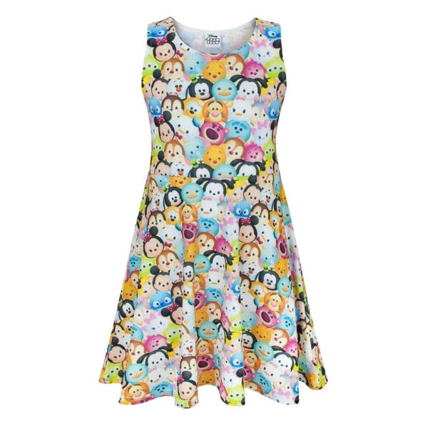 Disney Tsum Tsum Girls Skater Dress