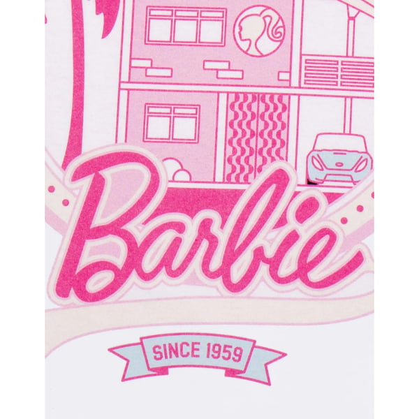 Barbie Womens/Ladies Malibu Off Campus Housing Short-Sleeved T-Shirt