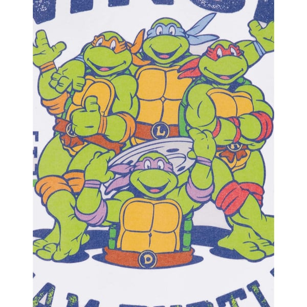 Teenage Mutant Ninja Turtles Mens 1984 Collegiate Short-Sleeved T-Shirt