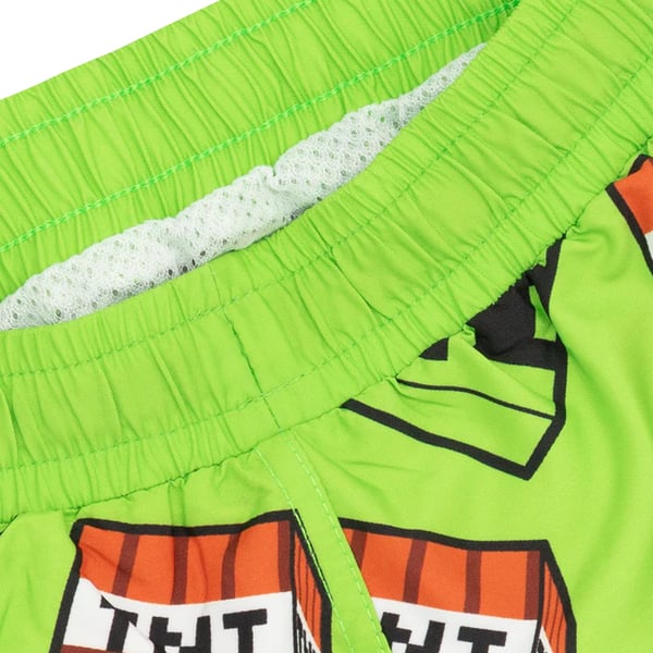 Minecraft Boys Creeper Swim Shorts