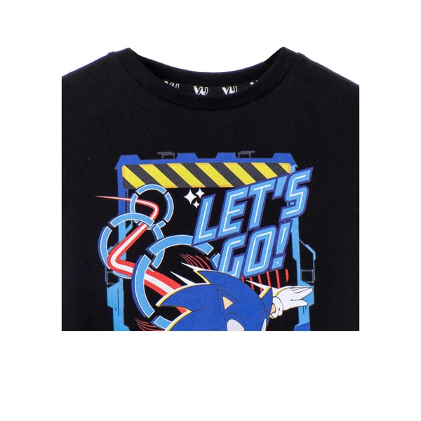 Sonic The Hedgehog Boys Let´s Go! Short-Sleeved T-Shirt