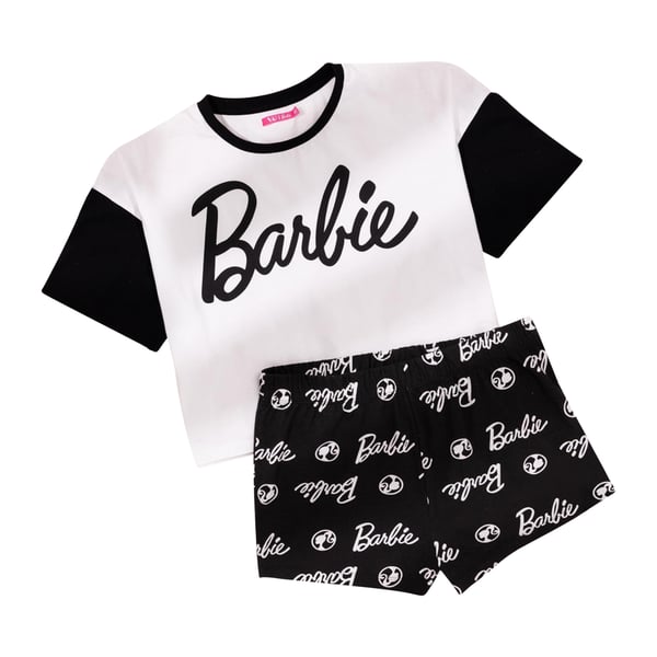 Barbie Womens/Ladies Short Pyjama Set