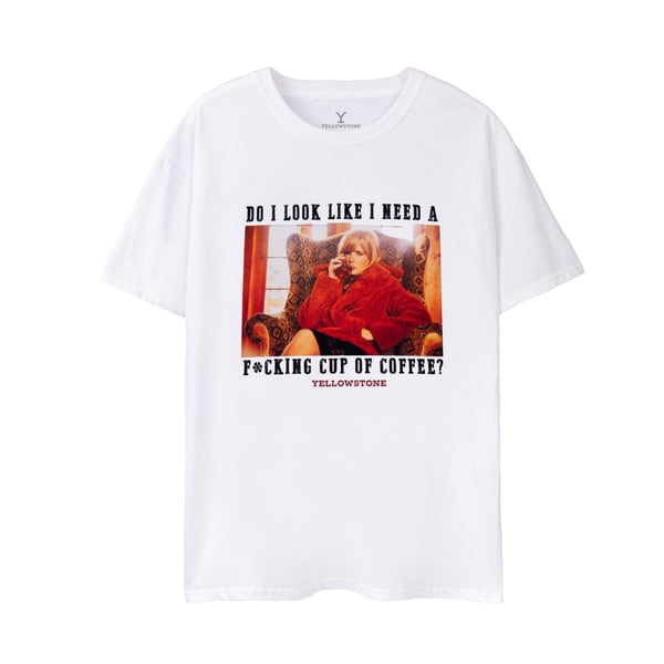 Yellowstone Womens/Ladies Beth Dutton Coffee Short-Sleeved T-Shirt