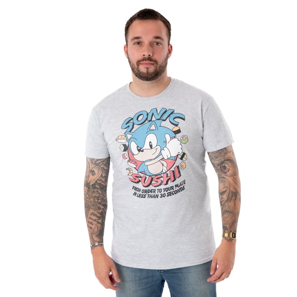 Sonic The Hedgehog miesten sushi-lyhythihainen T-paita