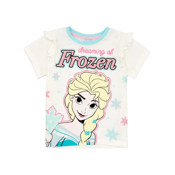Frozen Girls Short-Sleeved Pyjama Set