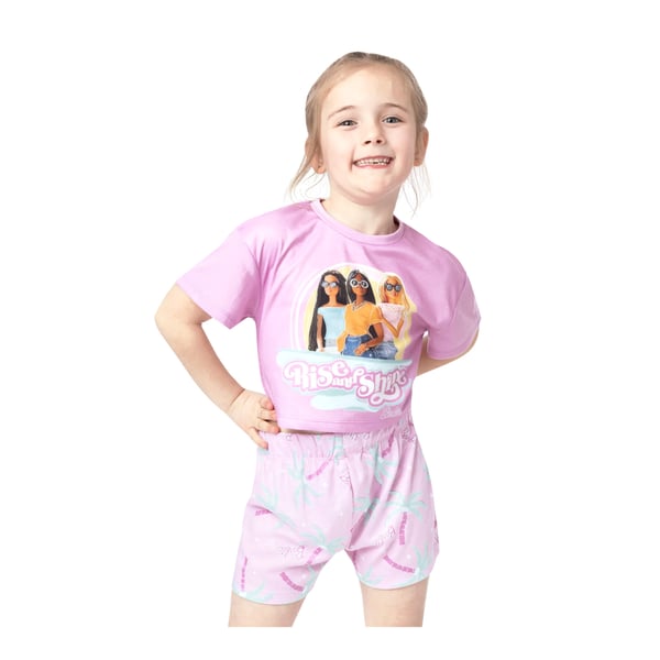 Barbie Girls Short Pyjama Set