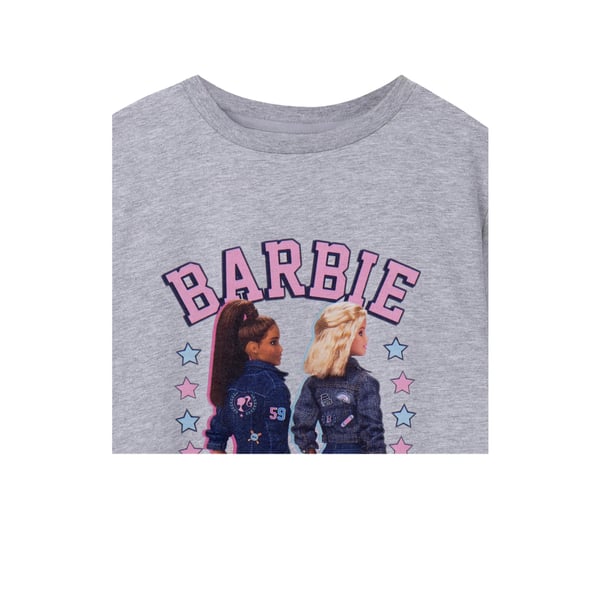 Barbie tyttöjen lyhythihainen T-paita